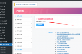 zibll子比主题V6.6.1免授权/精品资源网修复版安装说明